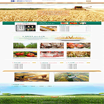 大型农场网站模板