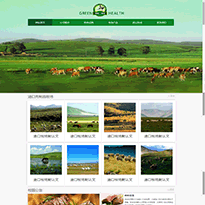 畜牧业网站模板